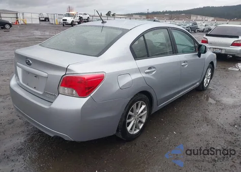 2014 Subaru Impreza 2.0I Premium z USA, uszkodzony, nr VIN JF1GJAC68EH019086